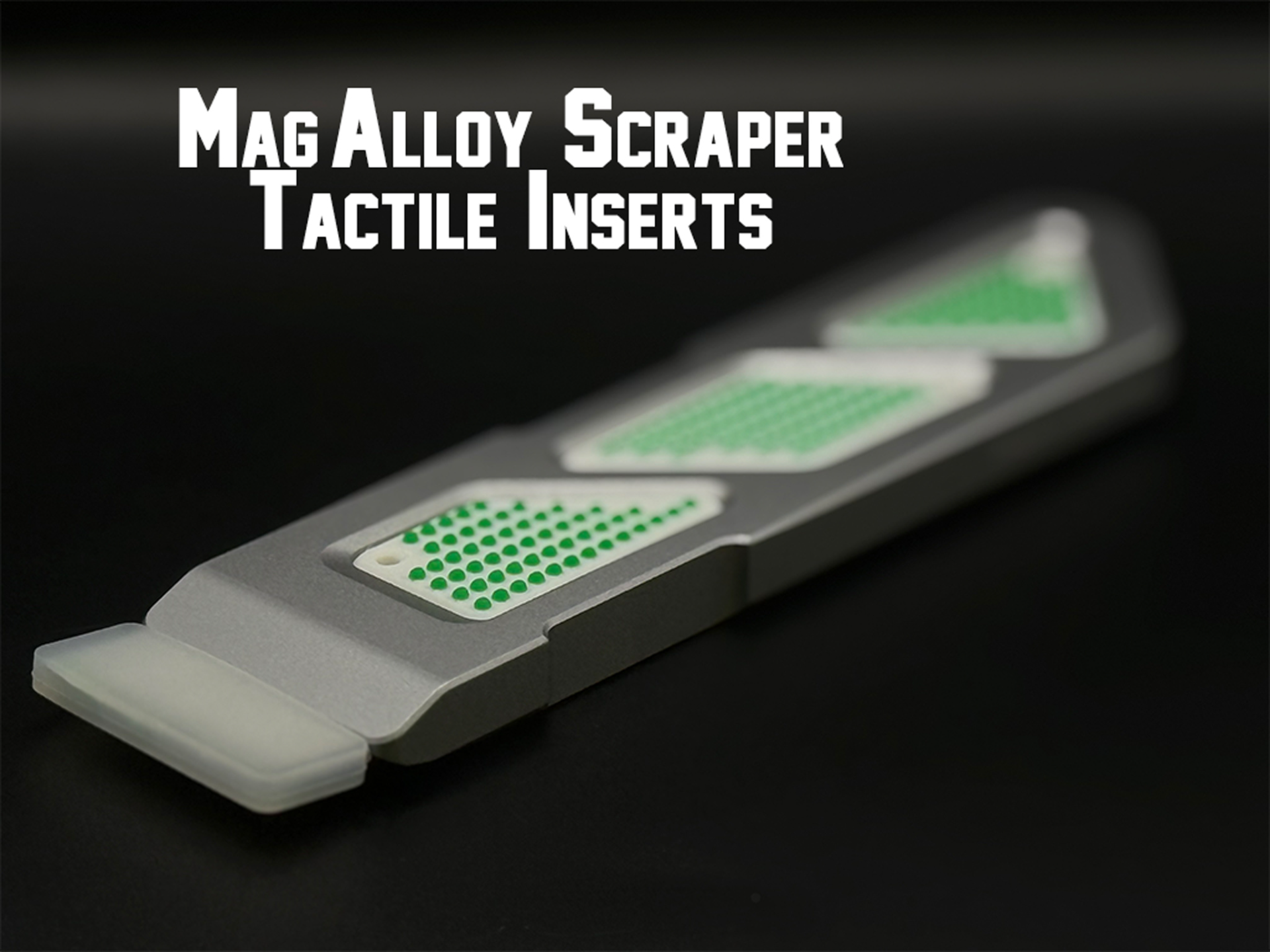 Bambu Mag-Alloy Scraper Tactile Feedback Inserts