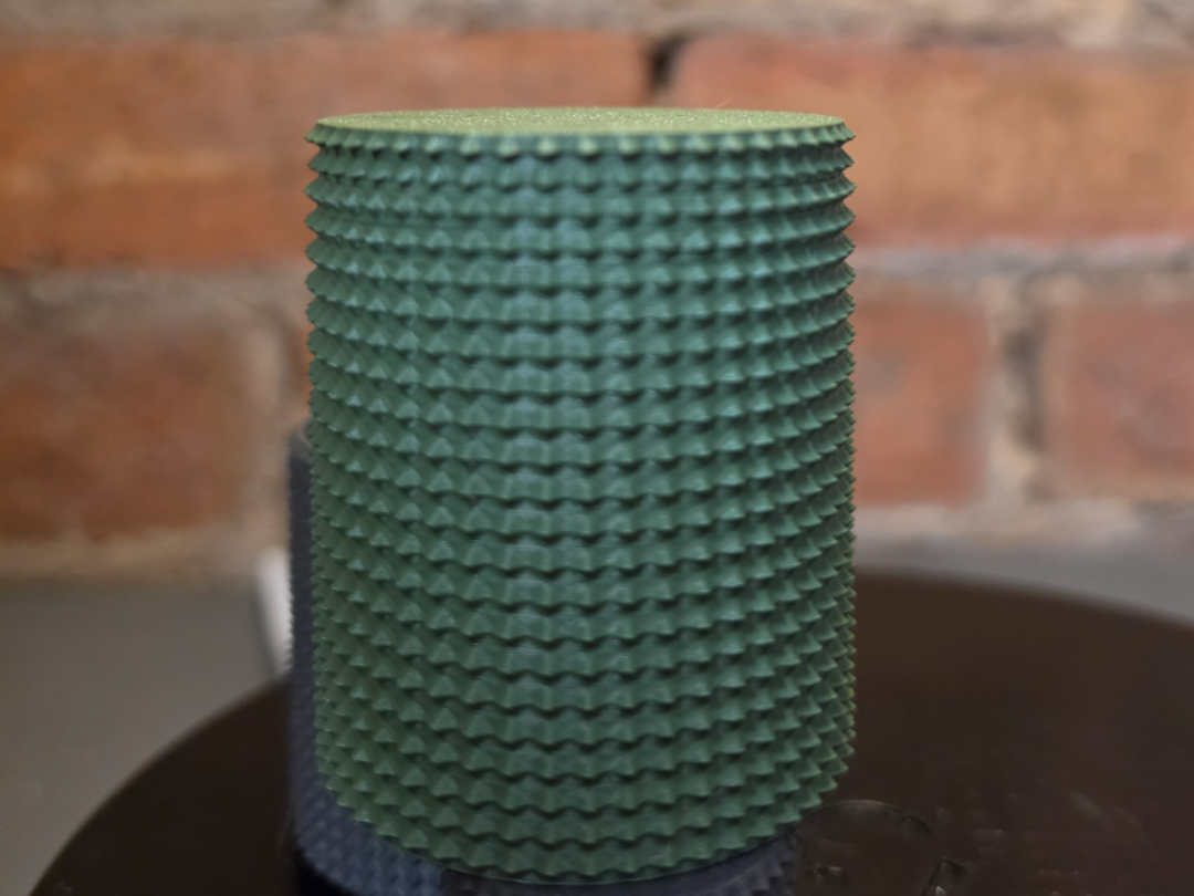 Useful Small 50mm threaded container textured