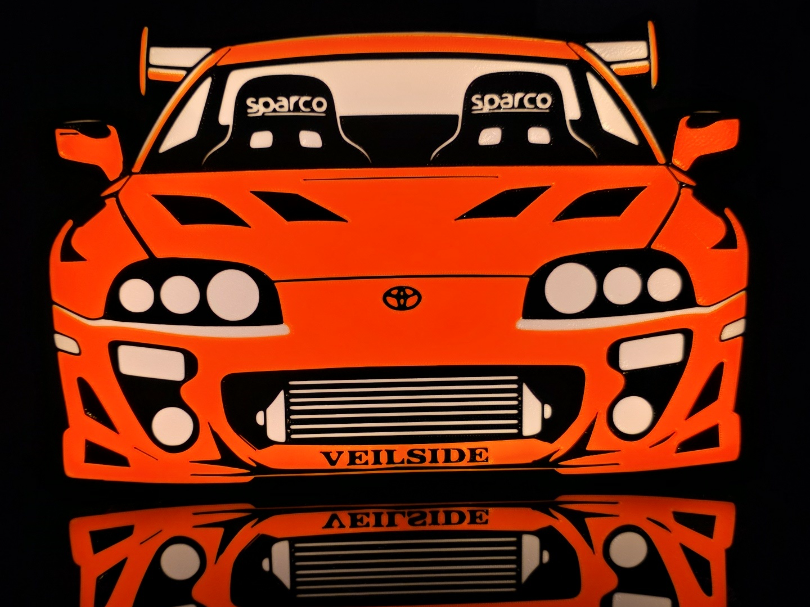 Toyota Supra Lightbox