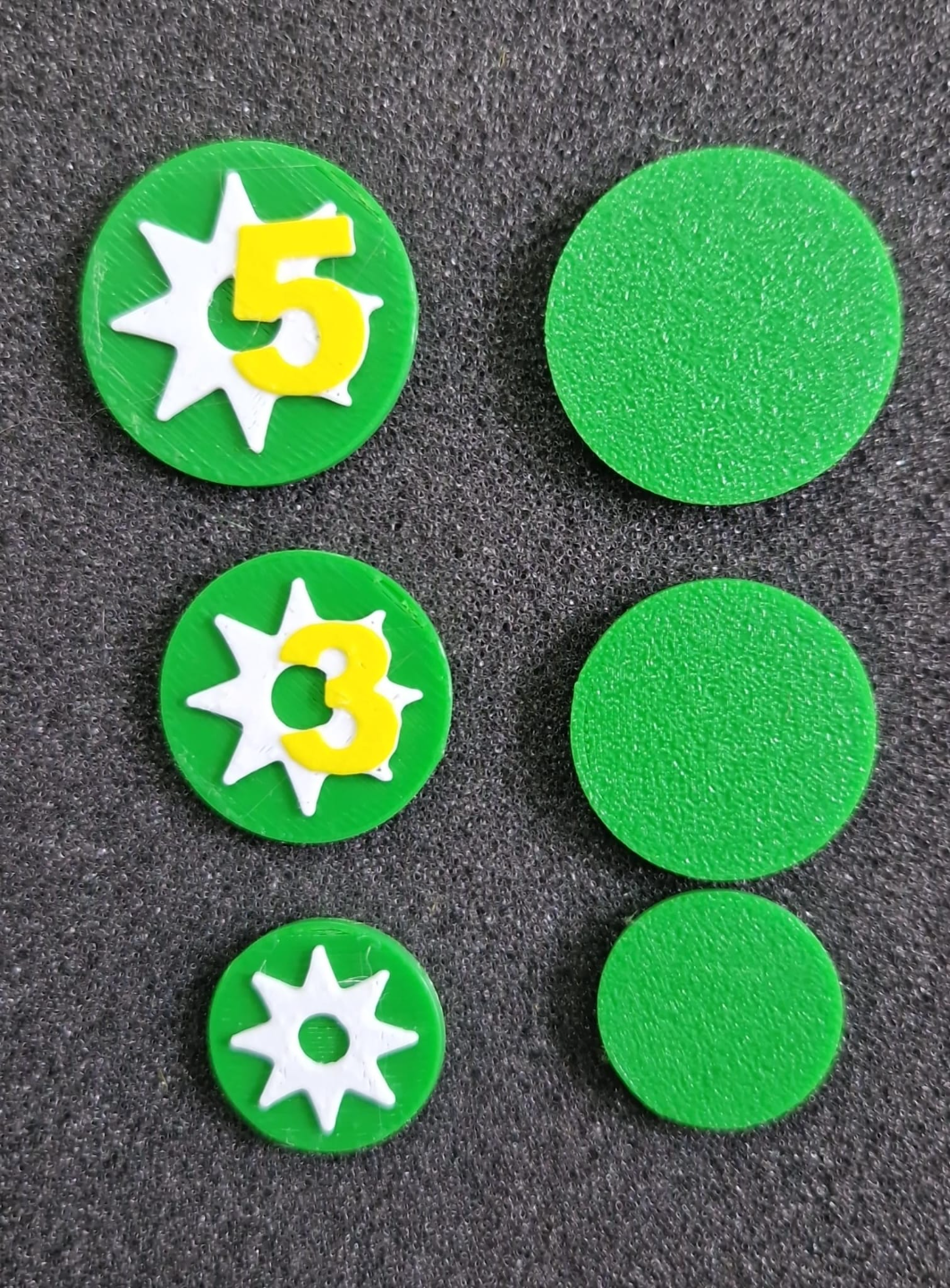 Power Tokens for Marvel Crisis Protocol with Filament Change