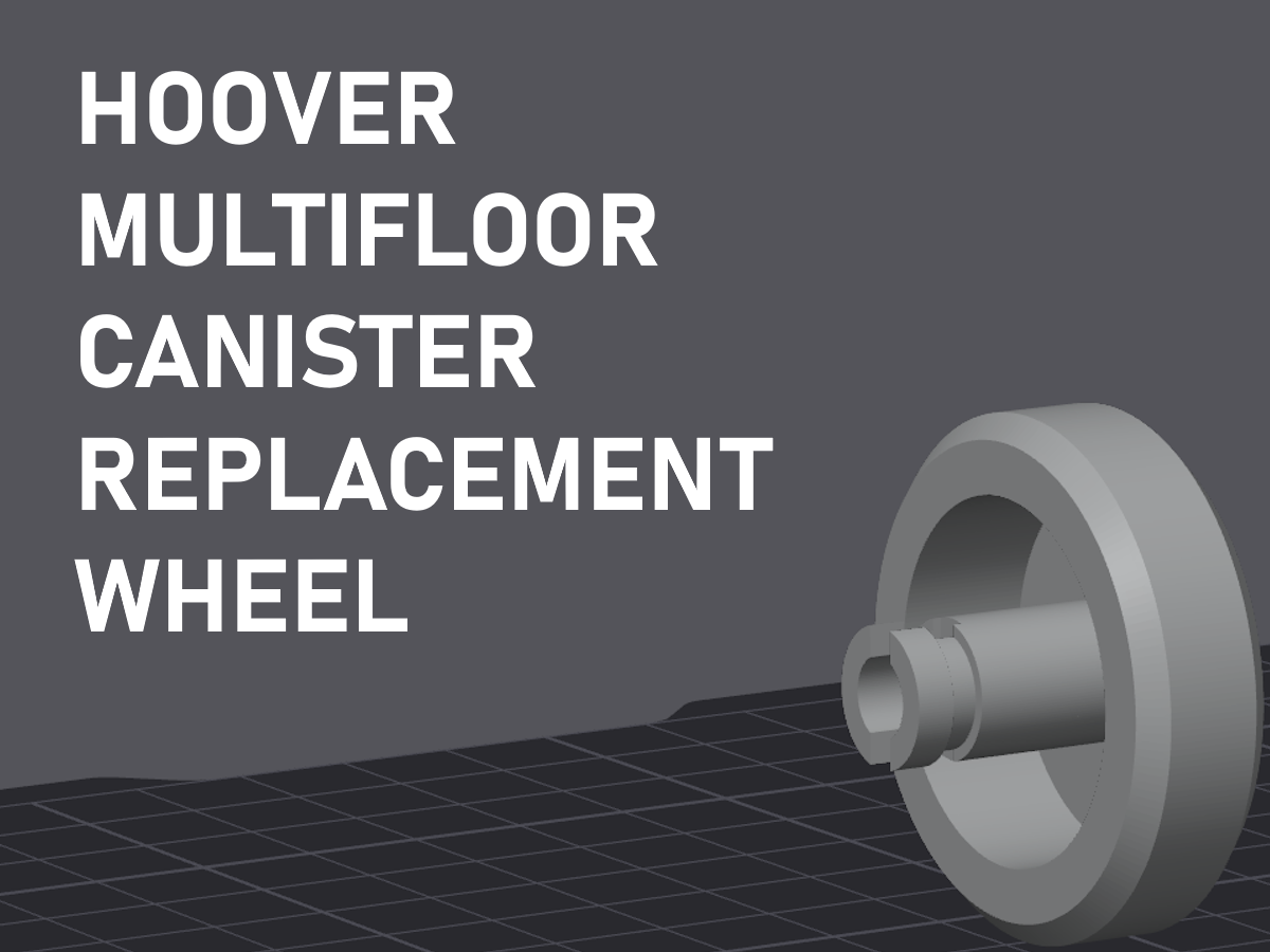 Hoover Multifloor Canister Replacement Wheel
