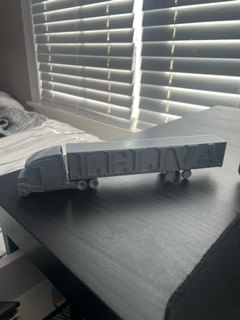 Semi truck model