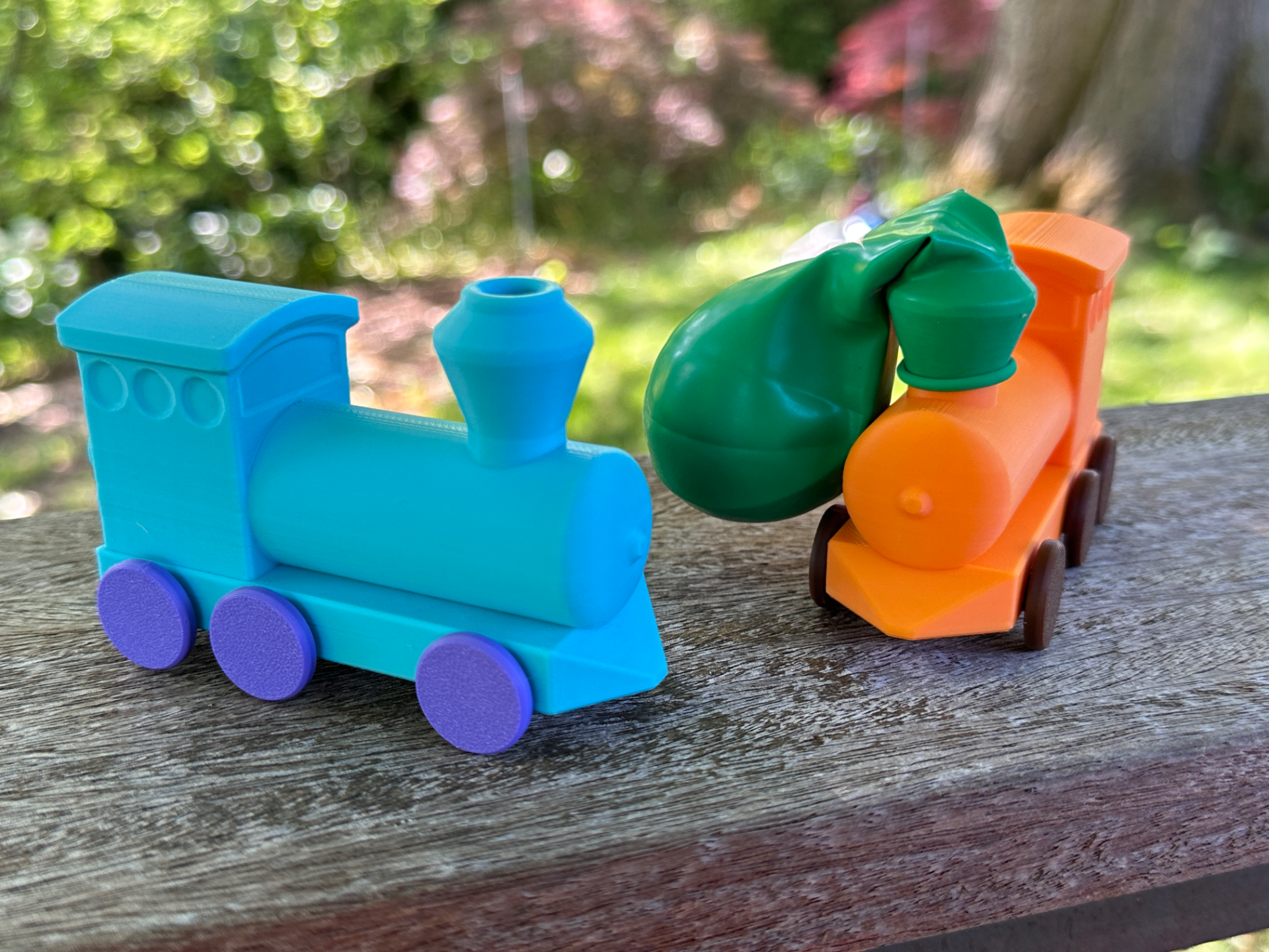 Balloon Train - Air Powered Toy