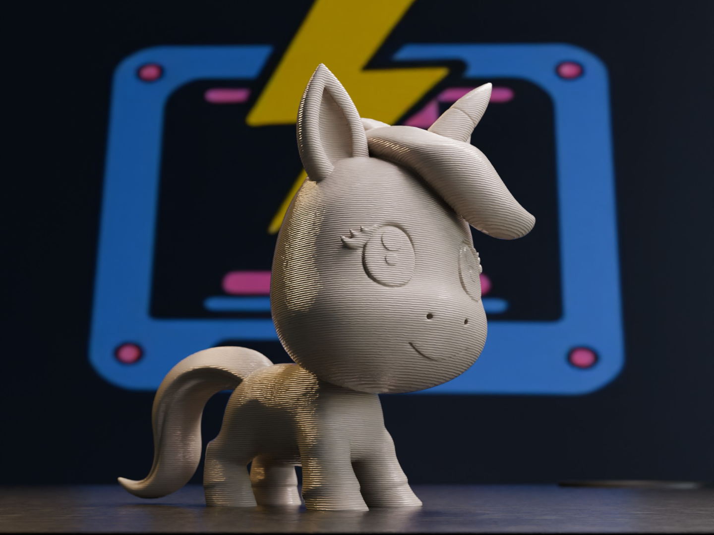 Sunshine - Cute Unicorn Chibi
