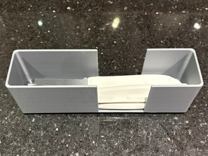 Gridifinity 1x4 by 50 mm Silverware Holder