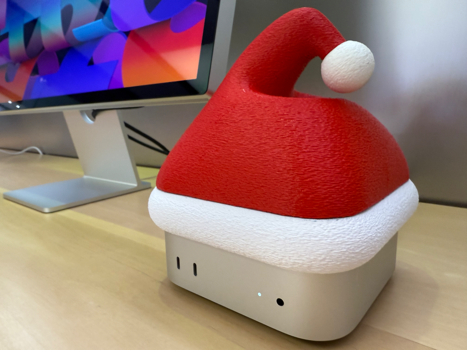 Santa Hat for M4 Mac mini