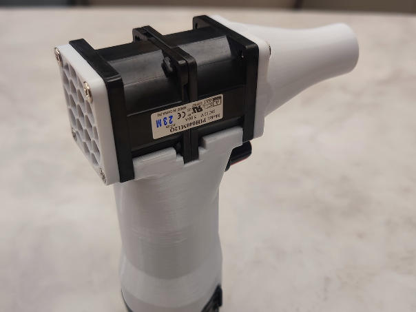 富士康PID040M12Q-4056服务器暴力风扇电池版DIY风嘴套件