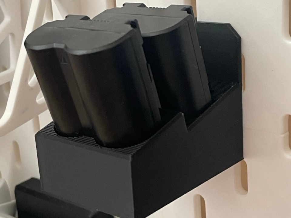 Ikea Skadis Fujifilm NP-W235 Holder