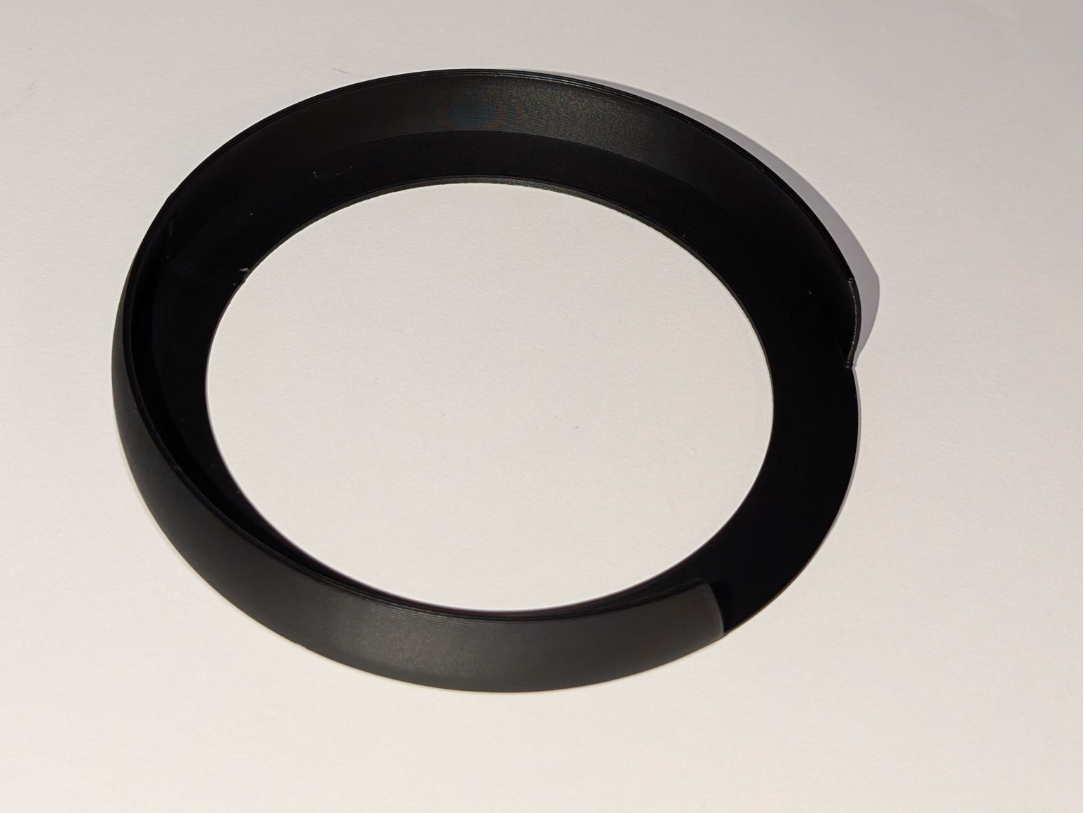 Qi charger LED light blocker