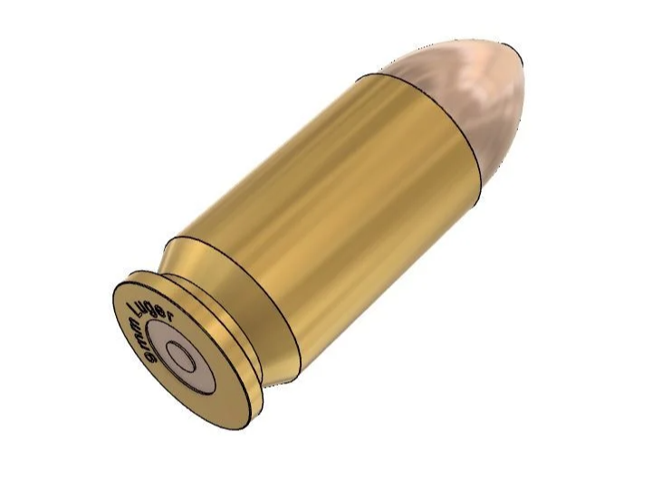 Patrone 9mm