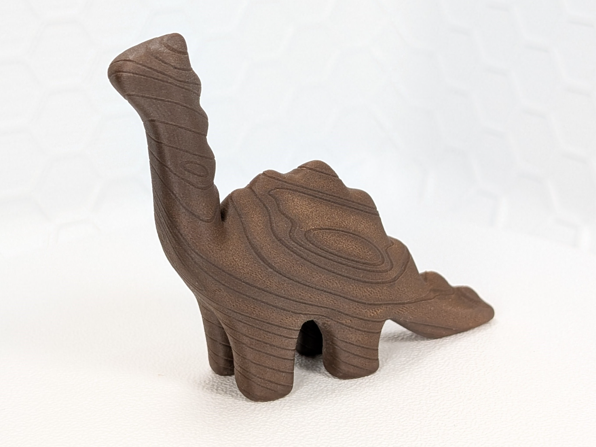 "Wood" Pocket Dino (Long Neck)