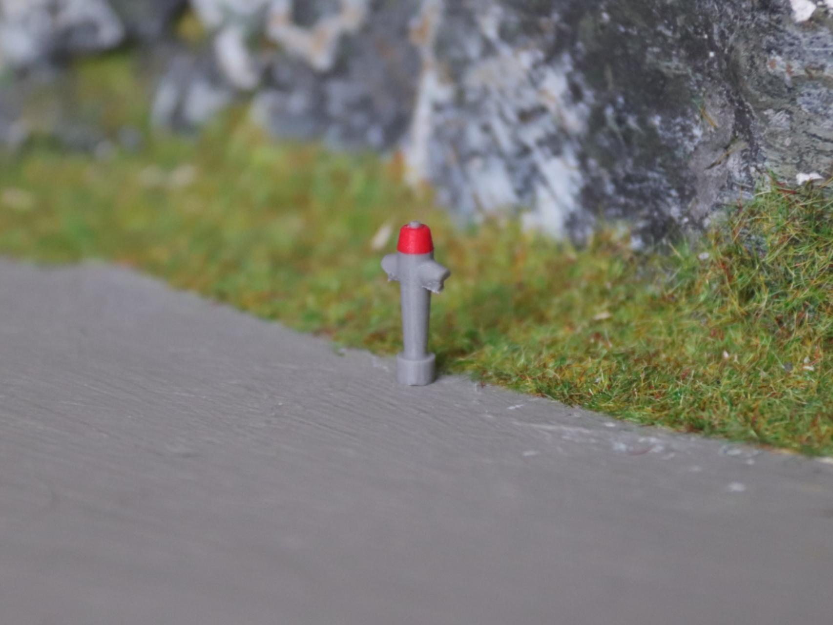 Hydrant, Fire Hydrant, Scale Model (1:87) H0