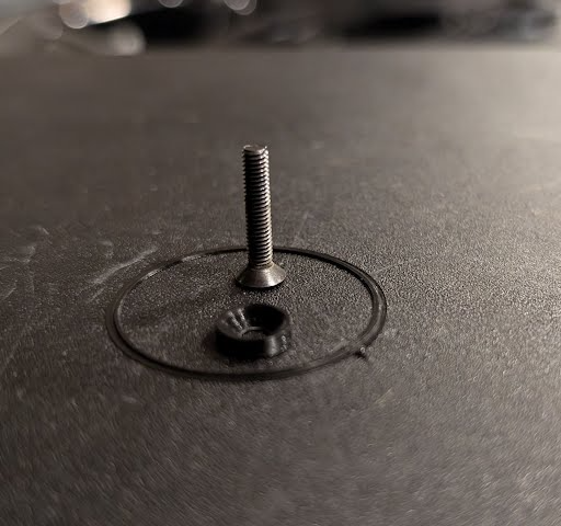 M3 countersunk beveled washer