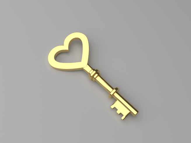Romantic key