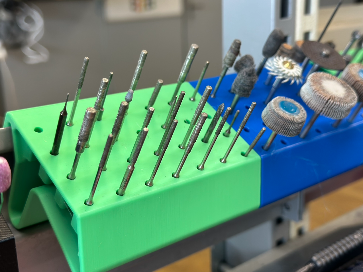 3mm Grinding tool organizer