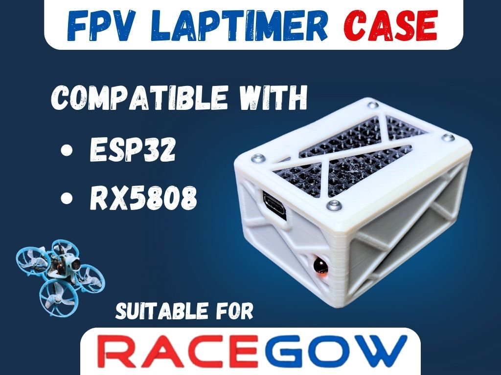 Sci-Fi Case for PhobosLT FPV Laptimer