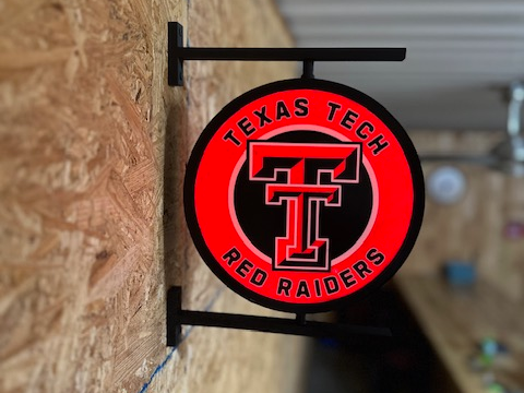 Texas Tech sign