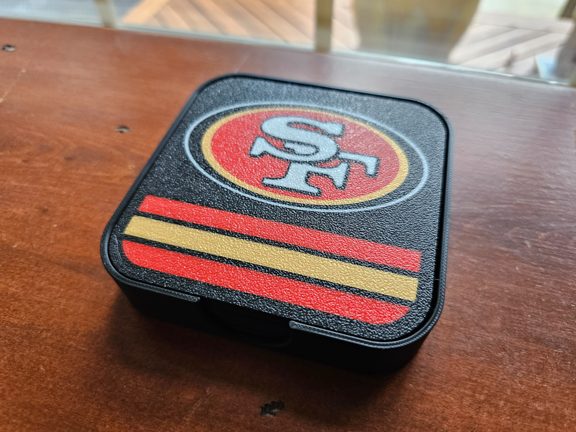 San Francisco 49ers Coasters and Holder