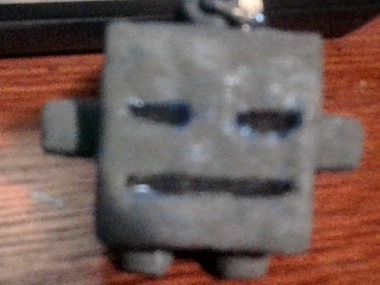 tofu boy keychain