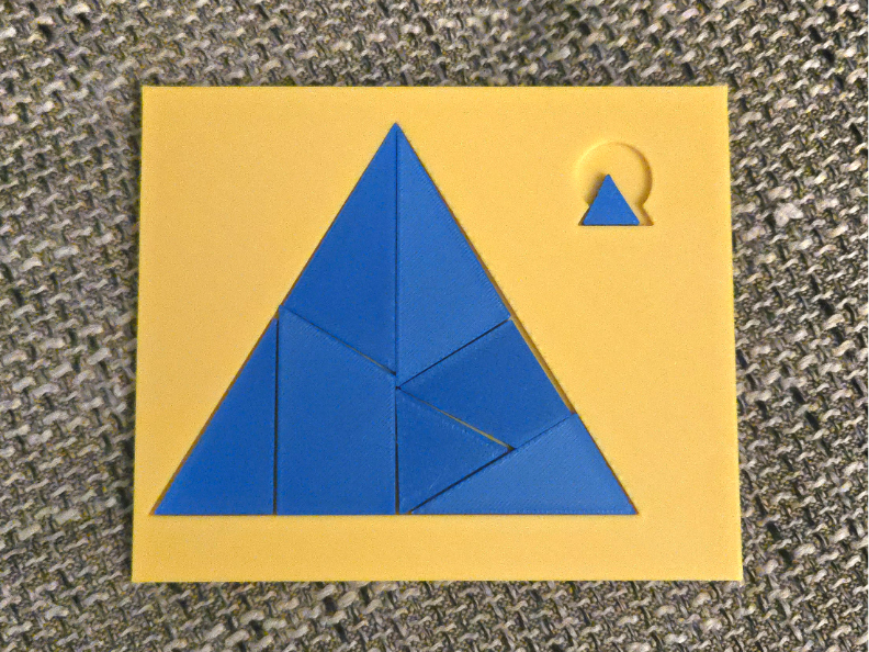 Disappearing Triangl Puzzle