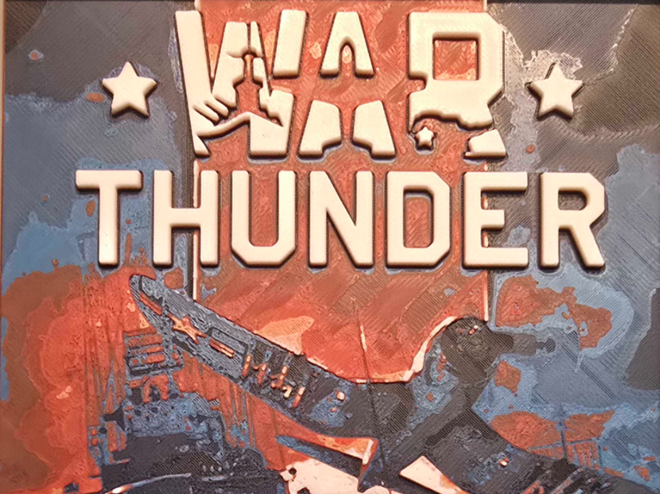 War Thunder Game Poster - Hueforge