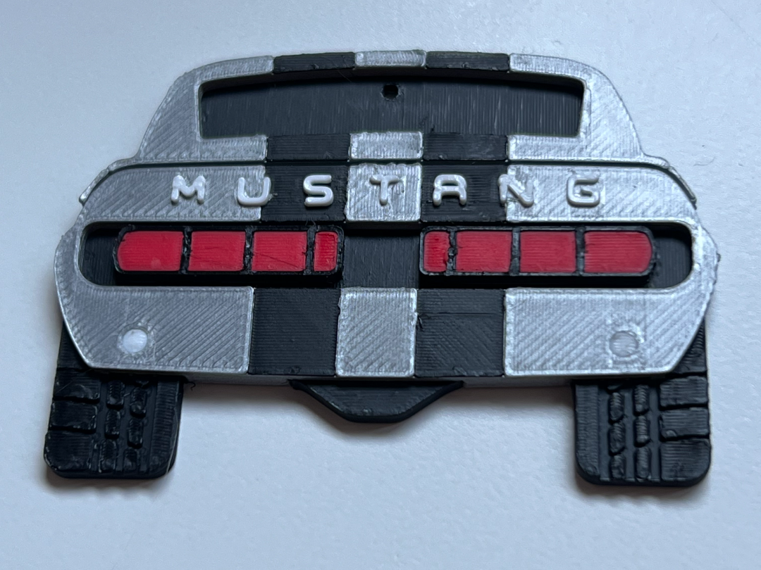 Mustang GT500 Eleanor Keychain