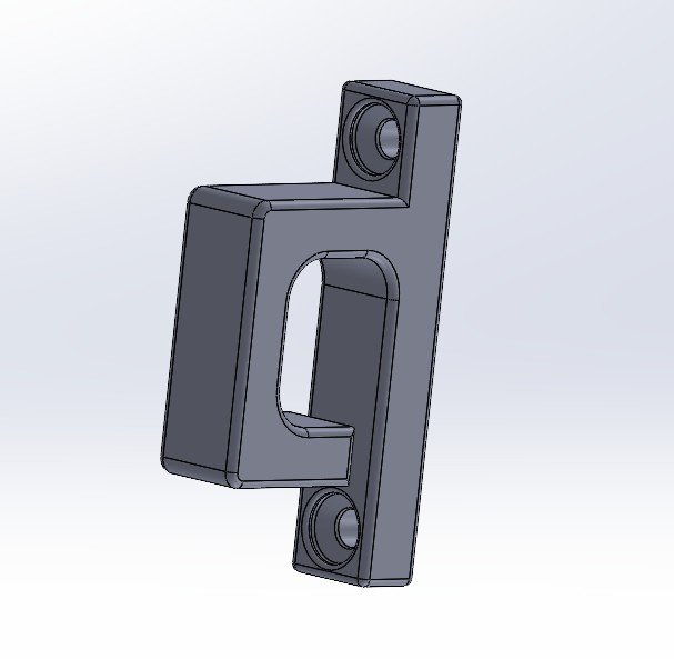 Plastic PMD bag hook hanger