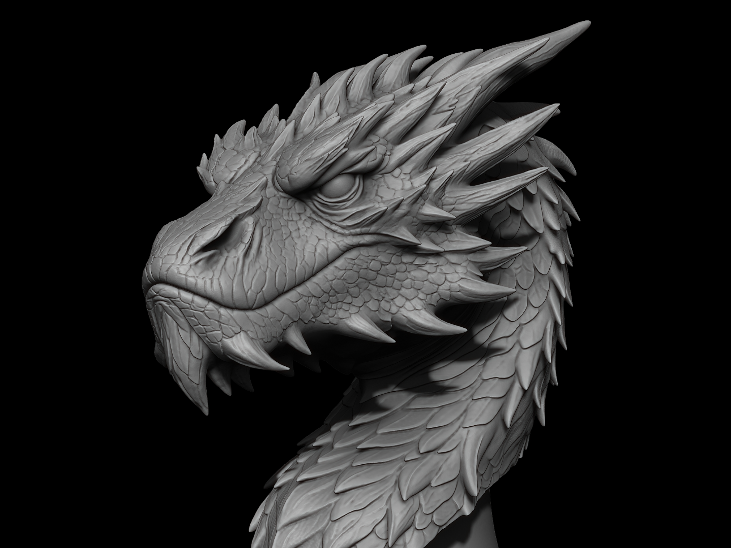 Smaug Bust