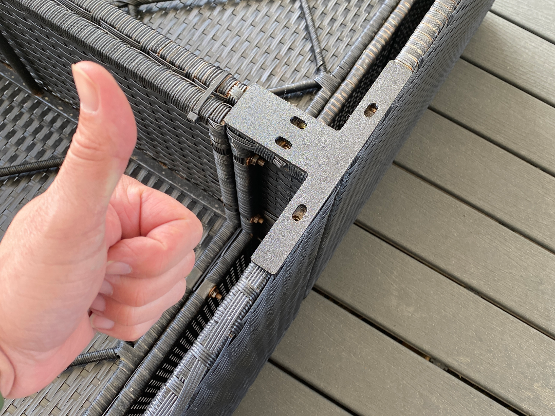 Wicker Patio/Deck Furniture Connectors