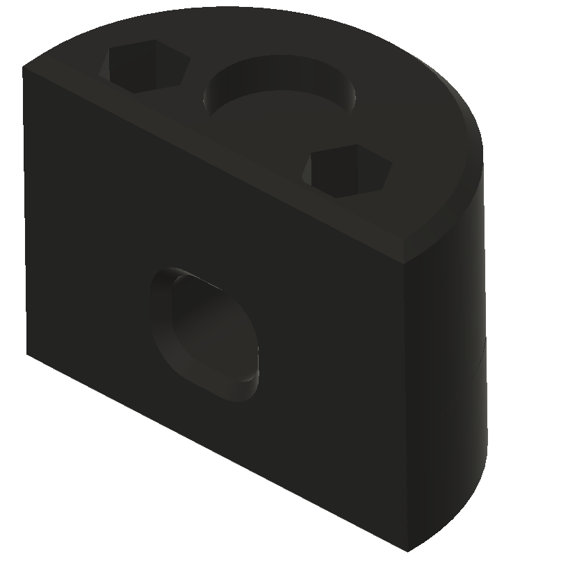 Bracket SeeMeCNC Y-Filament Splitter M3x4 and 10 mm Magnet