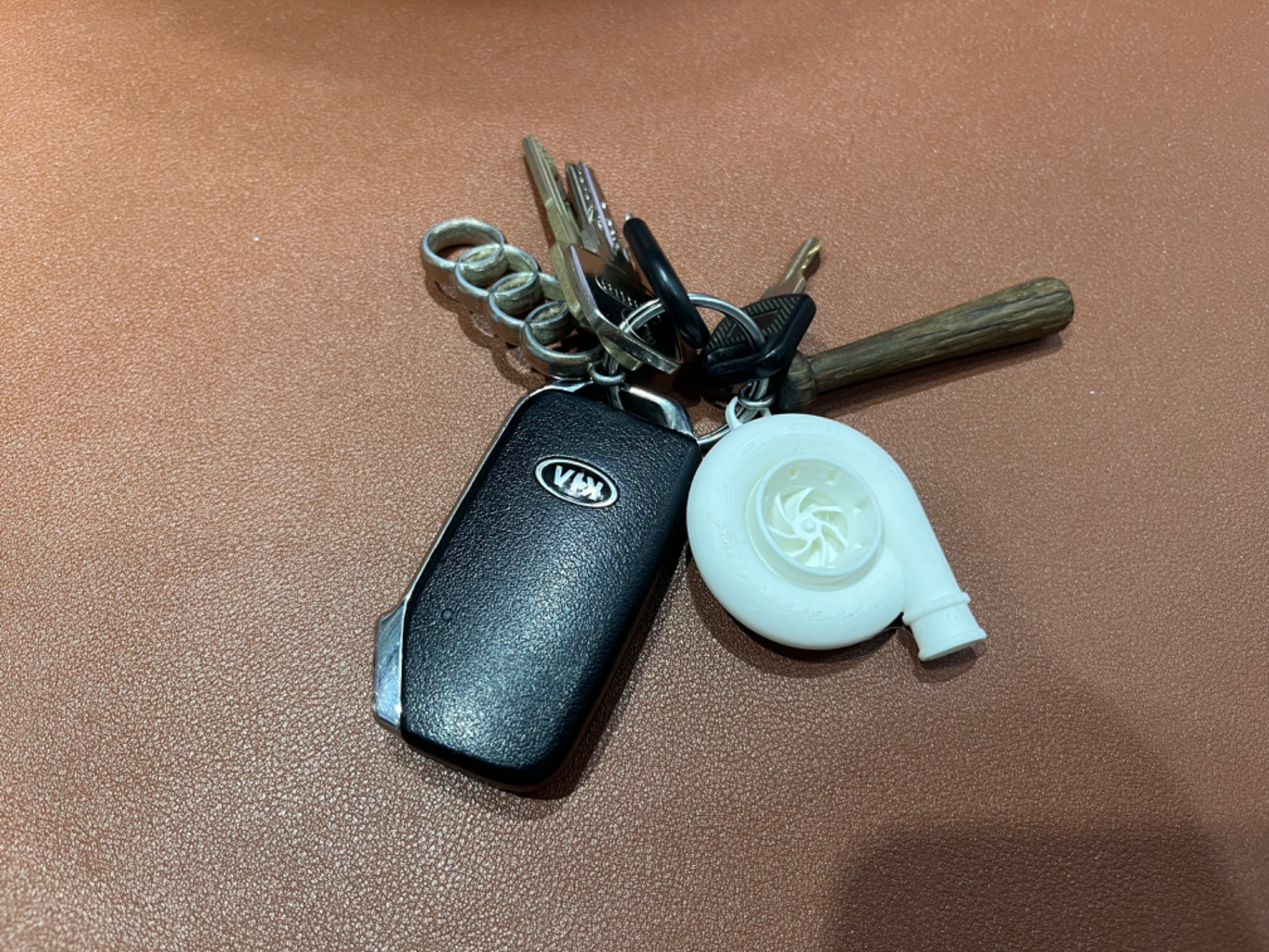 Turbocharger keychain