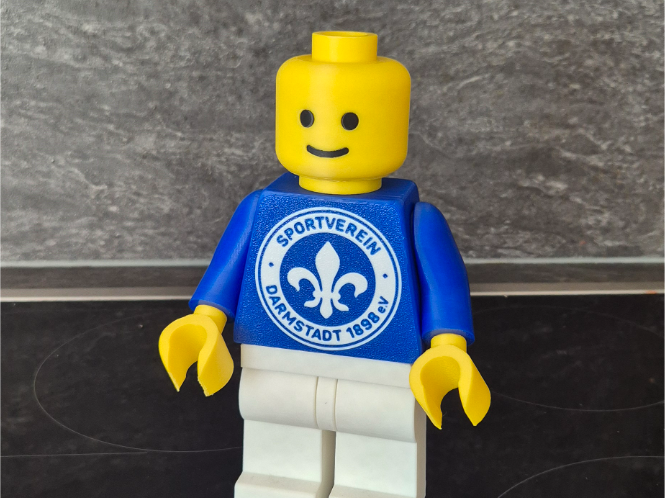 Brick Man SV Darmstadt 98 20cm