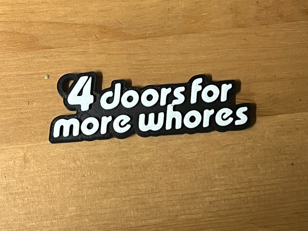 4 Door Keyring