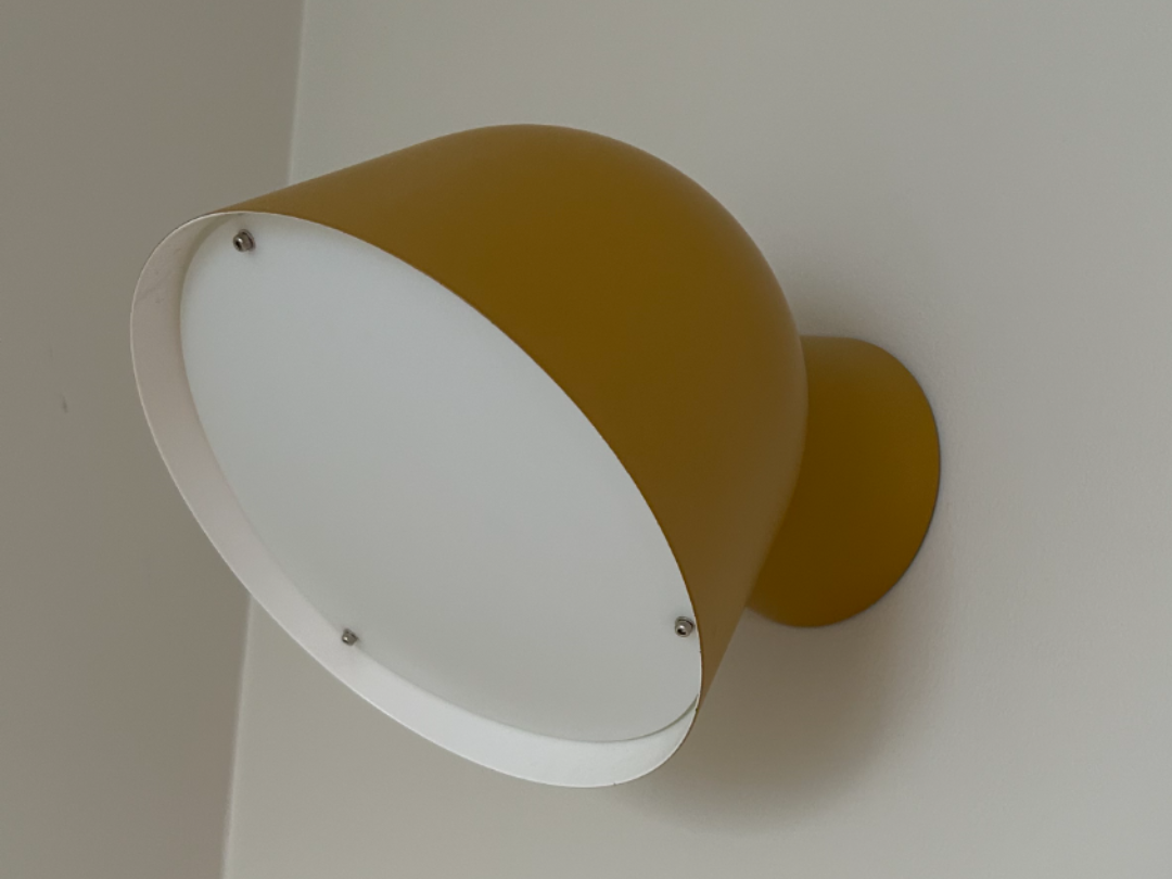 Wall bracket for IKEA lamp