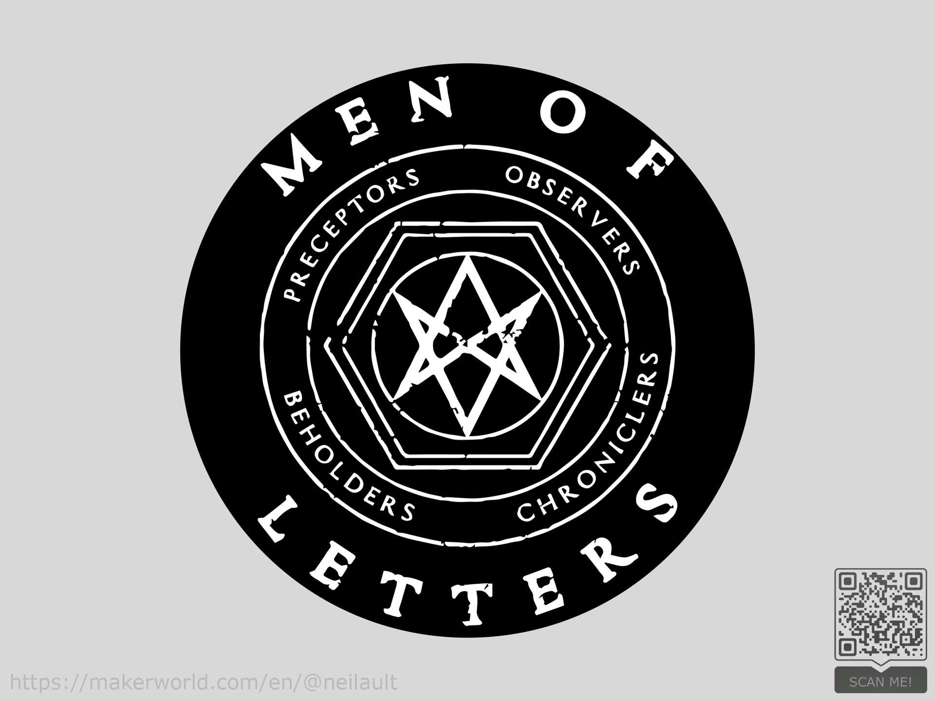 Supernatural 'Men of Letters' Coaster