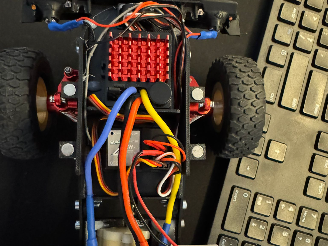 WPL electronics case + magnetic mount