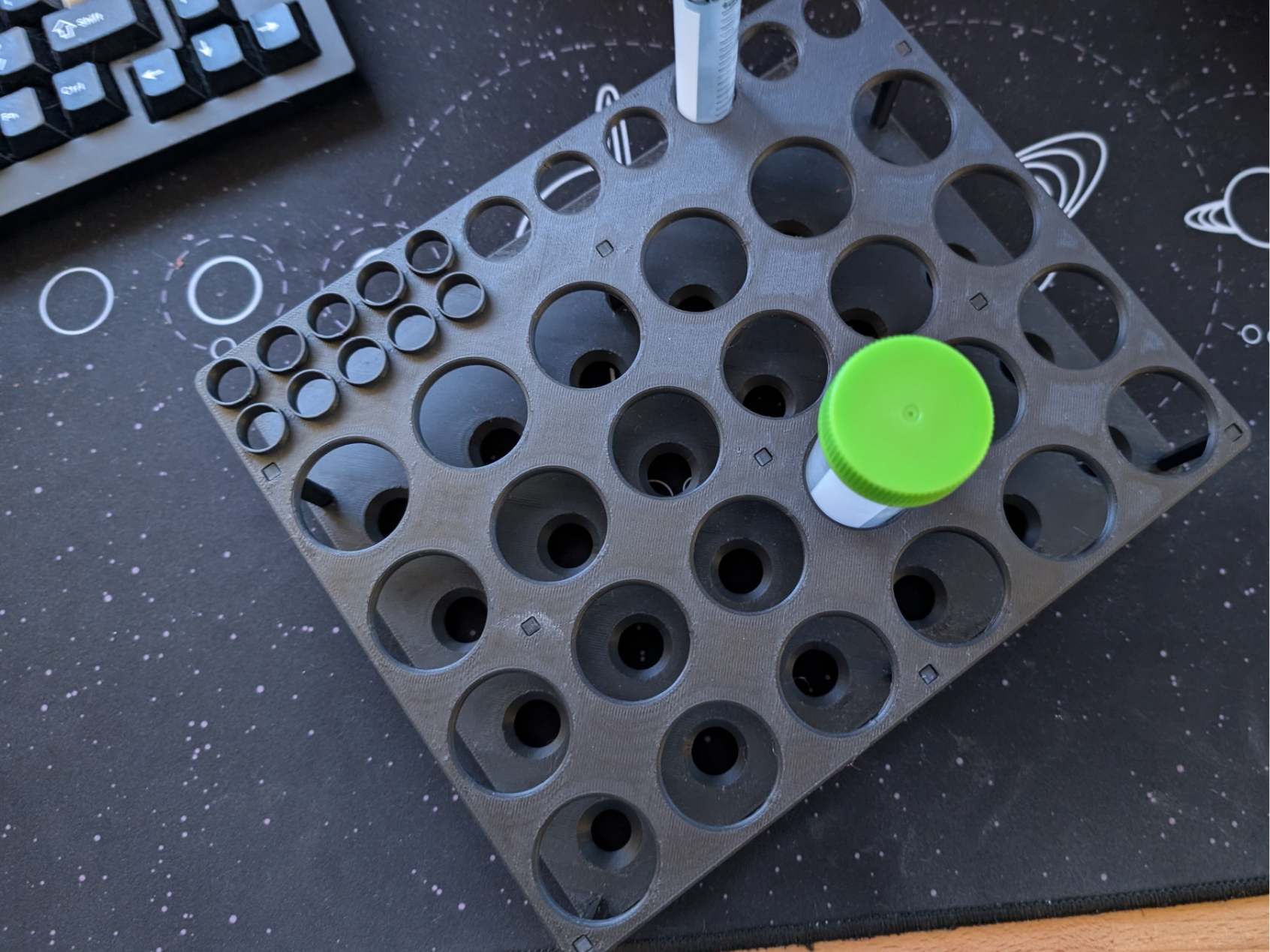 Multi-size Tube Rack