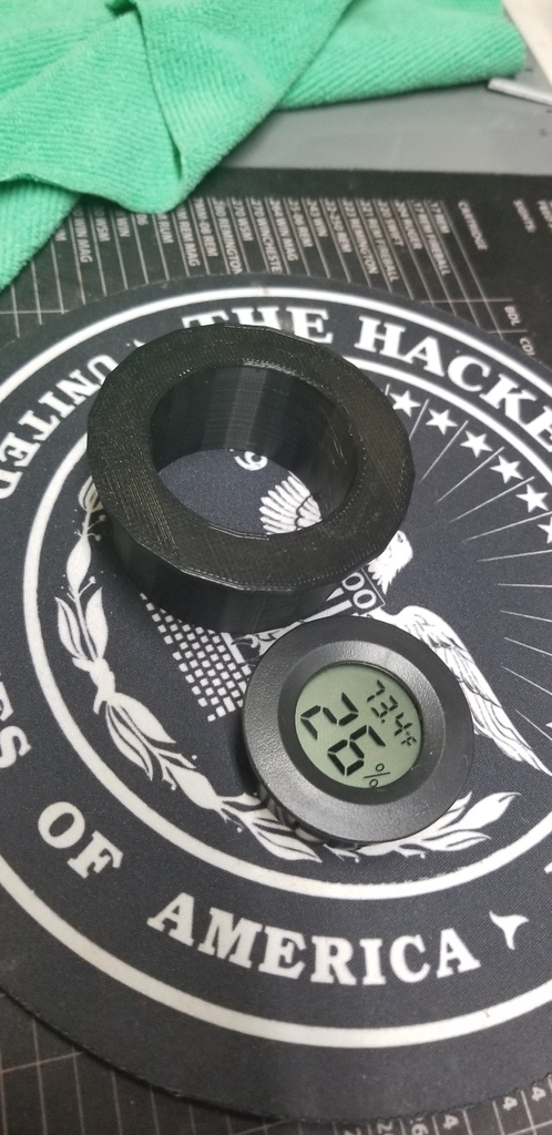 Temp Humidity sensor adapter for spool inserts