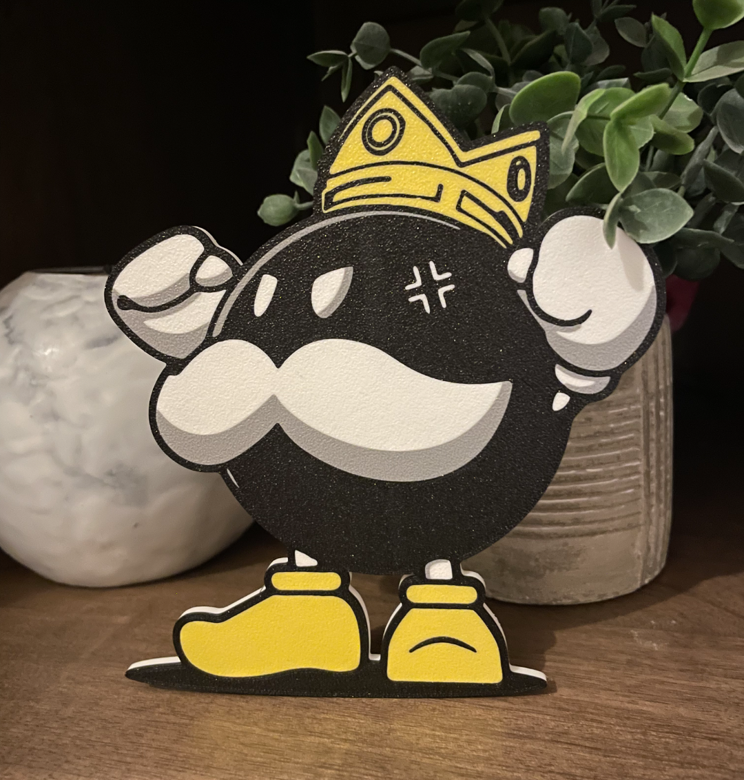 King Bob-omb Display / Mario / Game Room / Decor