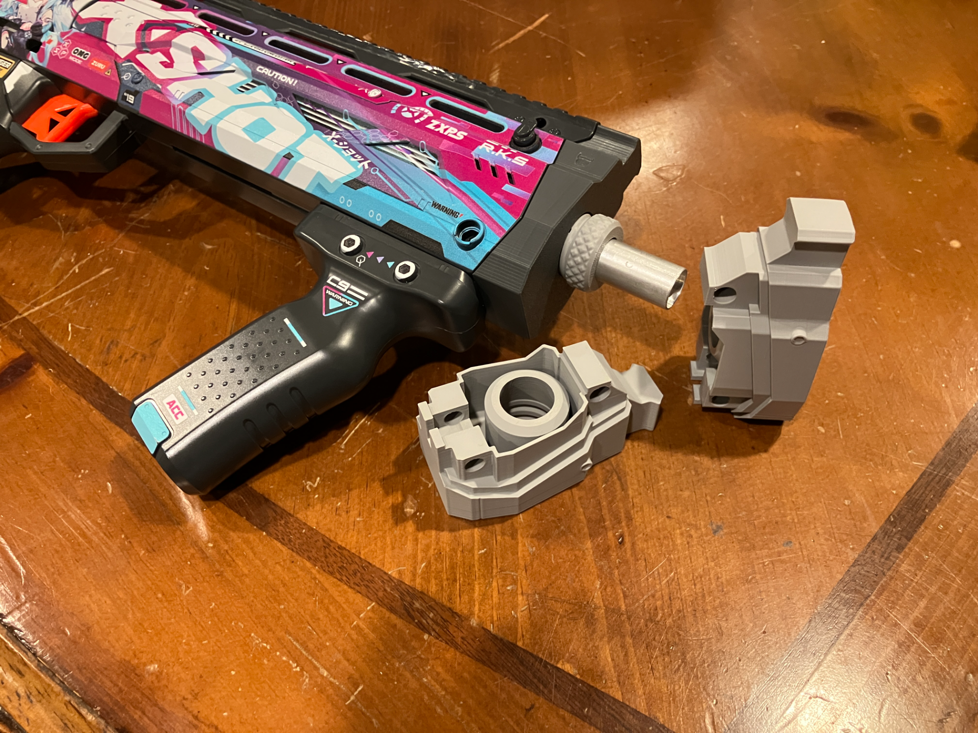 X Shot Longshot Collet FlatFace Muzzle- ONI