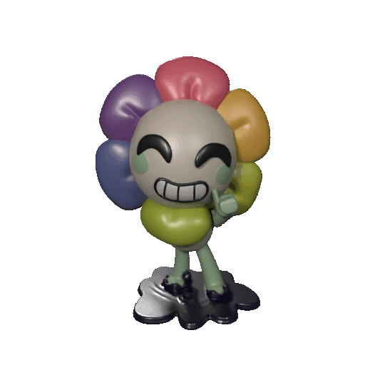 Figura Dandy de Dandy’s World videogame Roblox 3D