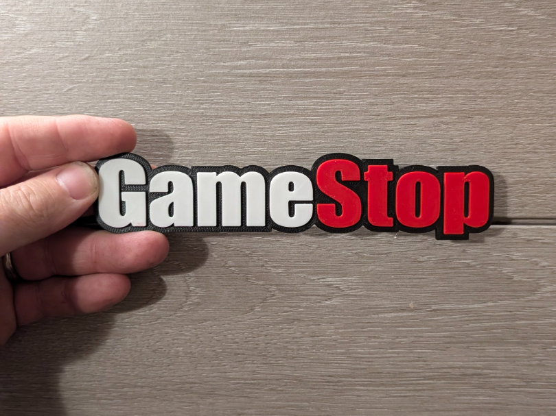 GameStop logo sign plaque 2-sizes