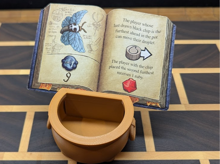 Cauldron with Lid - small (65mm Diameter)
