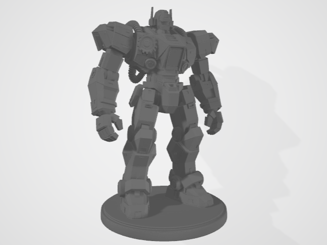 Stylized Hard Surface Mech Robot