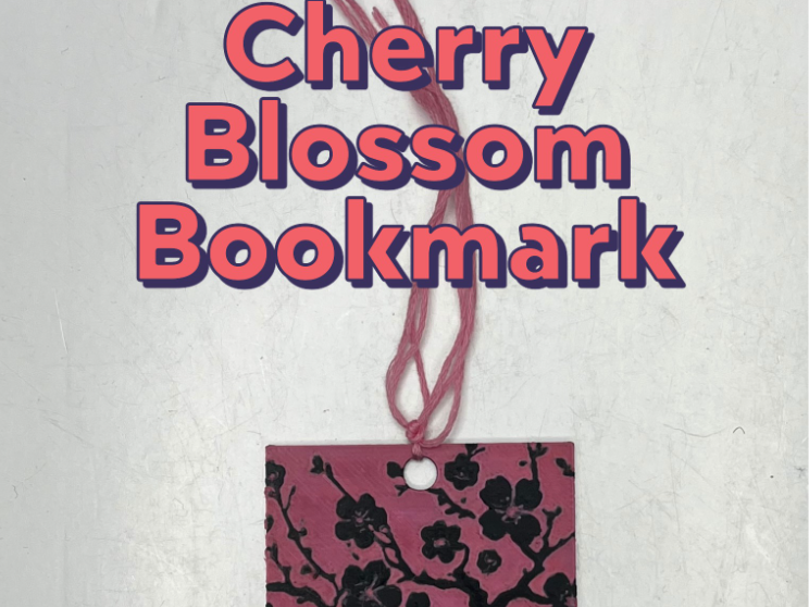 Cherry Blossom Bookmark