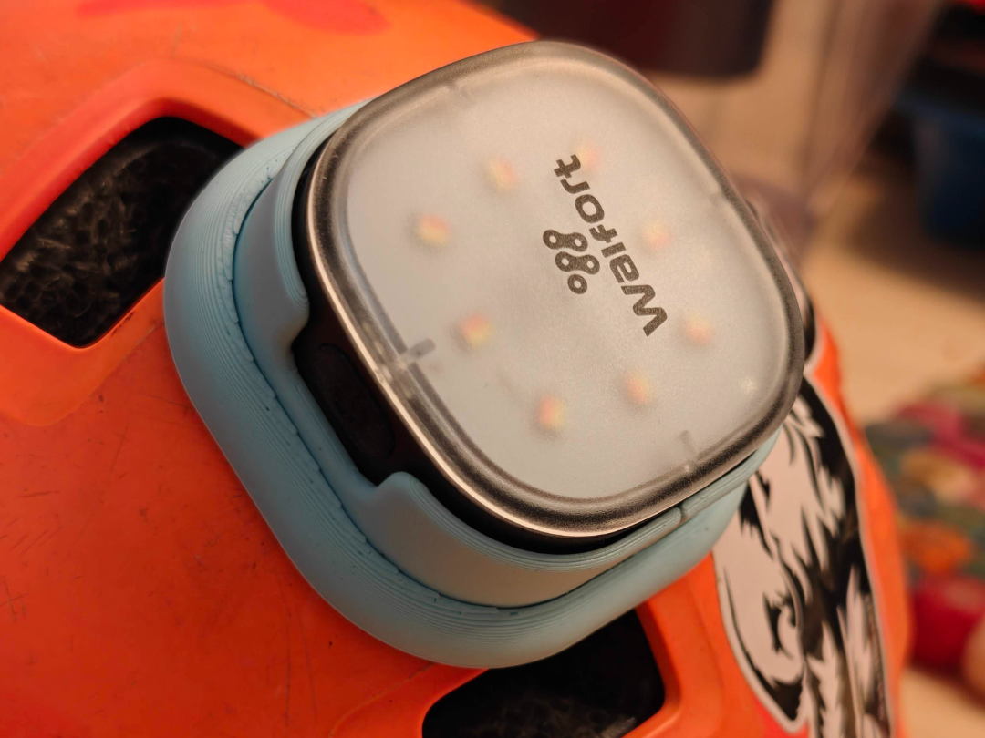 helmet mount walfort bike light