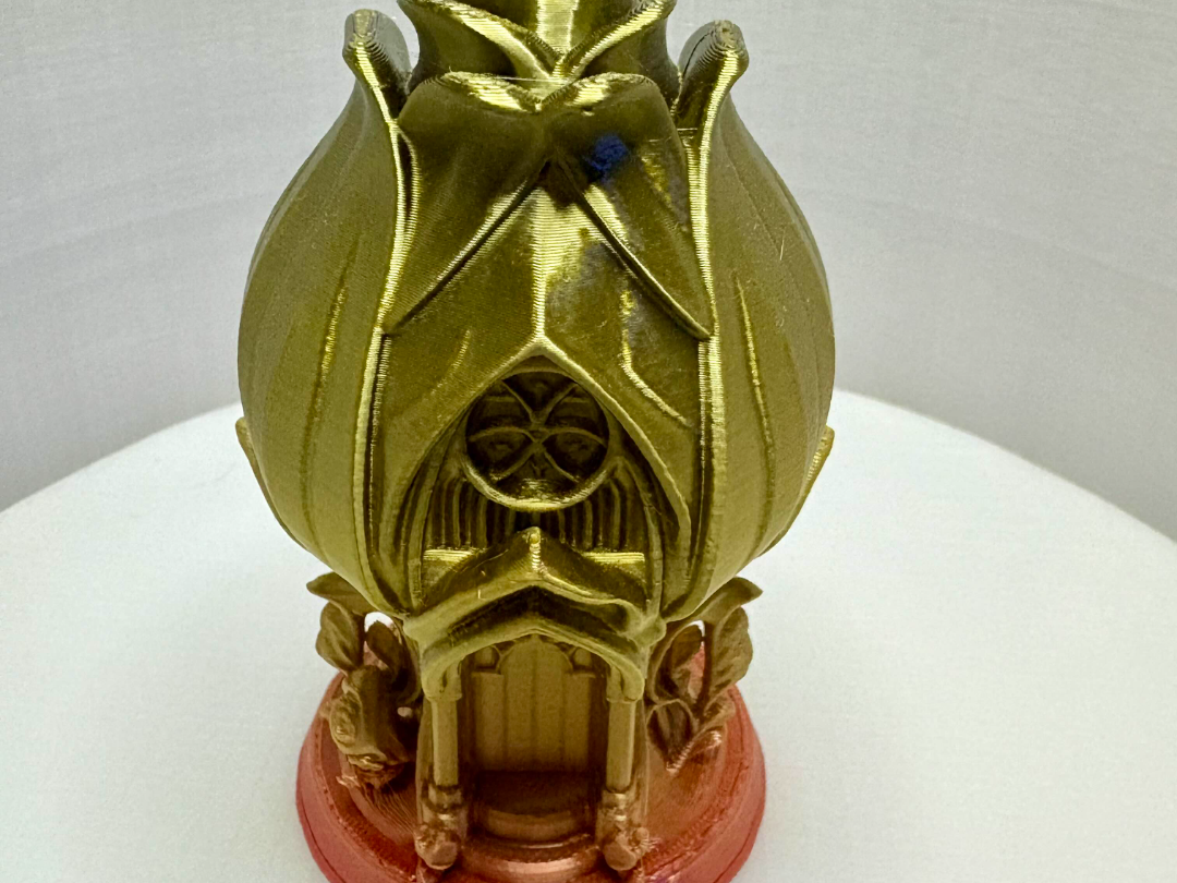 Gothic rose bud tower
