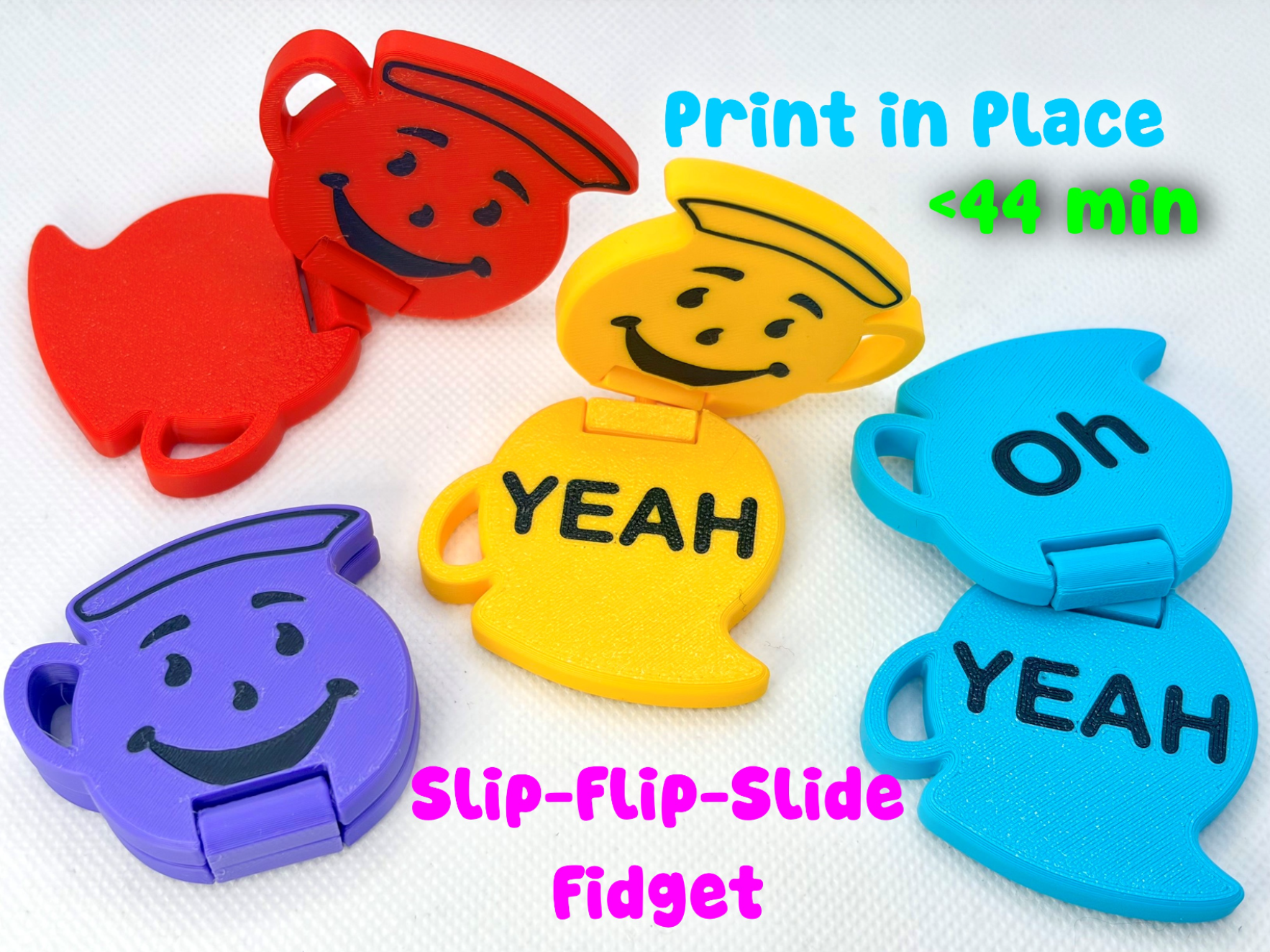 Kool Aid Retro Slider + Flip Fidget (<44 mins)
