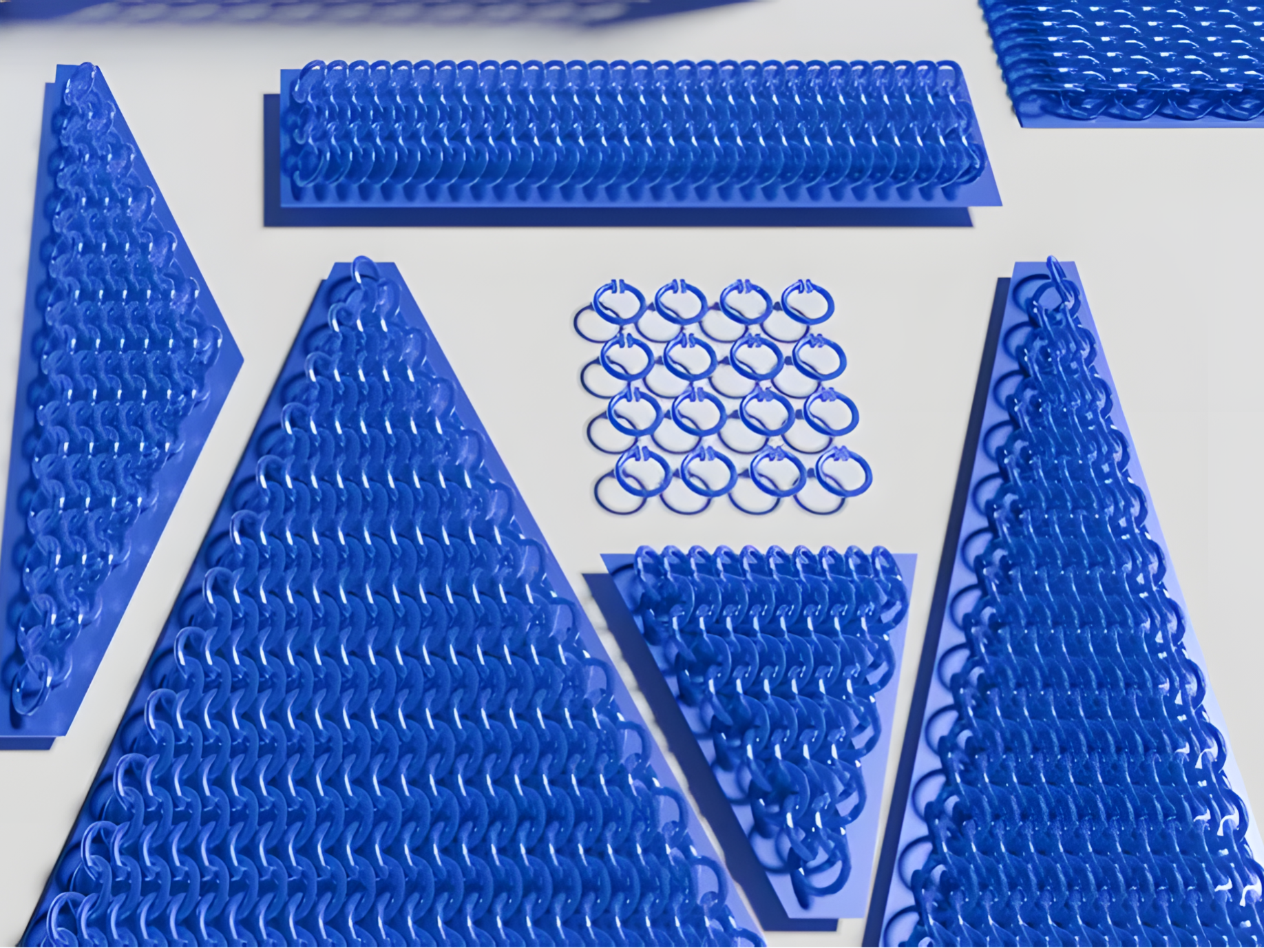 Chainmail Triangle sheets multiple