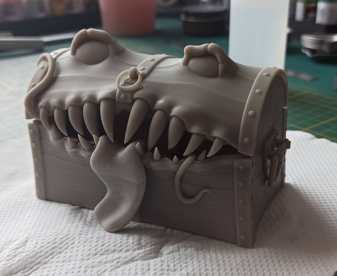 Mimic Dice Chest